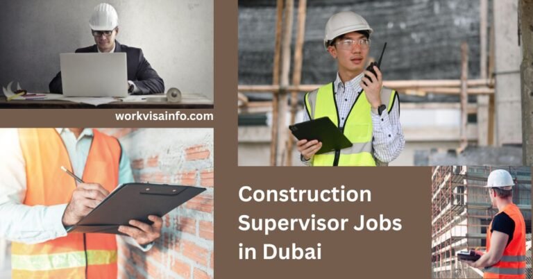 Construction Supervisor Jobs in Dubai