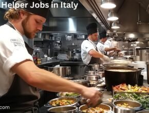 Kitchen Helper Jobs in Italy