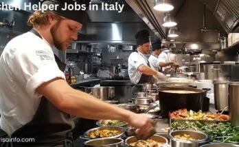 Kitchen Helper Jobs in Italy