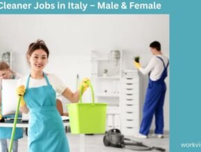 Multiple Cleaner Jobs in Italy – Male & Female