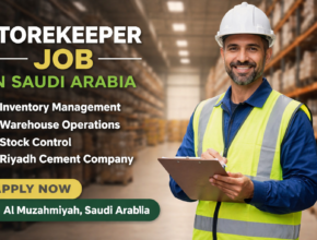 Storekeeper Job in Saudi Arabia